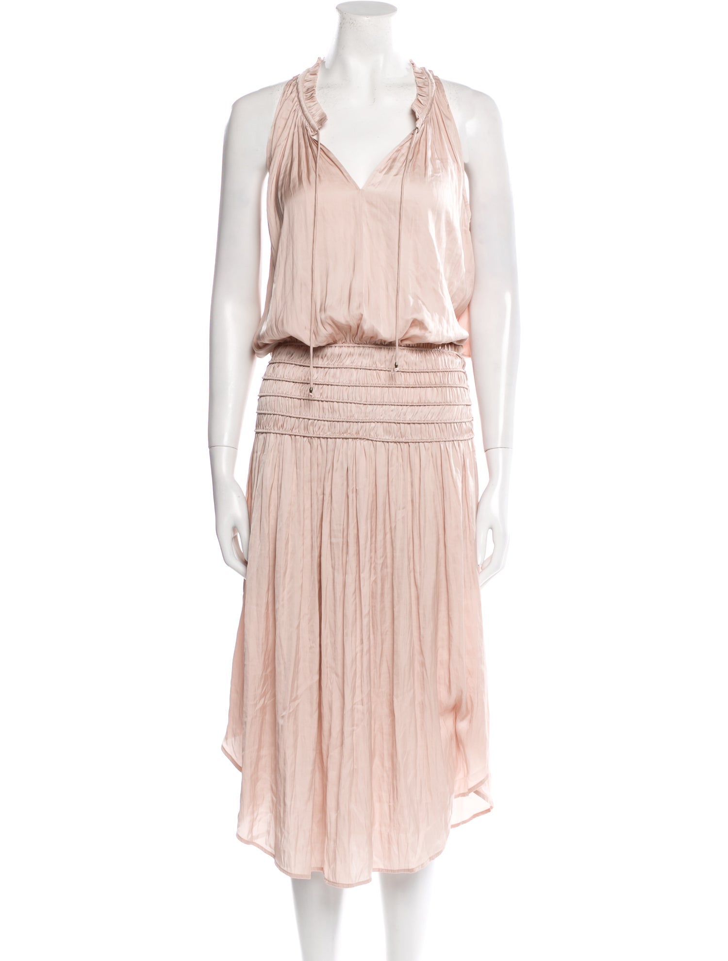 Ulla Johnson V-Neck Long Dress w/ Tags